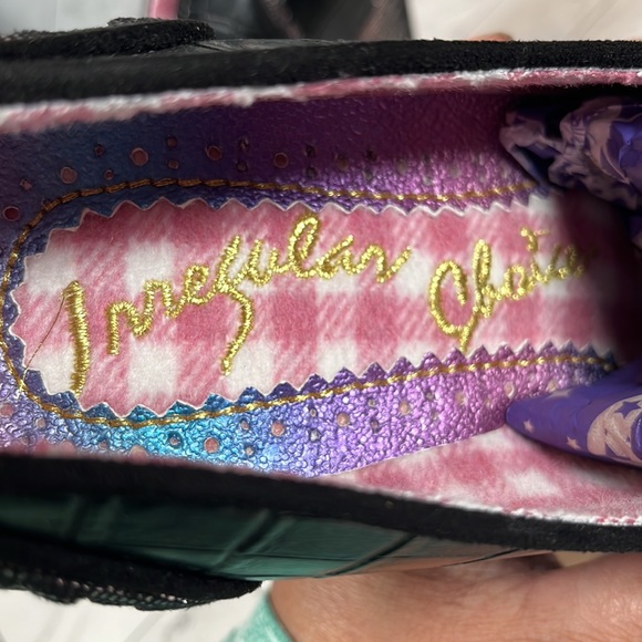 Irregular Choice Womens Shoes Heels Pumps Designer HARD WORKER BLACK 12M EU 43 - Picture 4 of 10